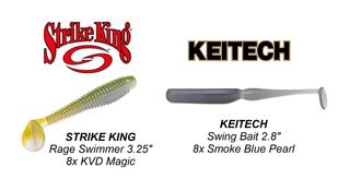 Lote señuelos vinilo pesca Finesse