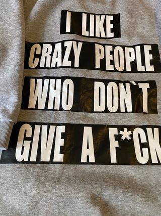 Vestido Famylista I like crazy people