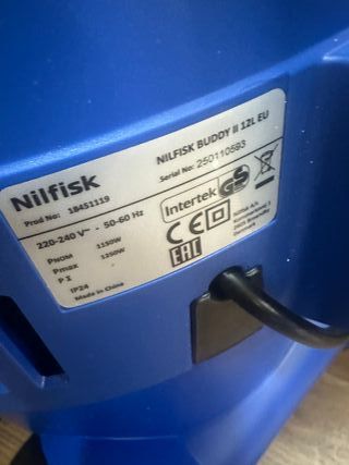 Nilfisk Buddy II 12L Aspirador de Agua y Polvo