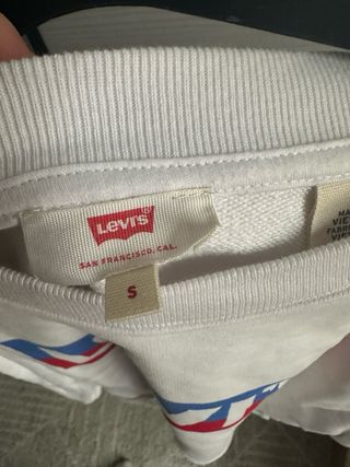 Sudadera Levi's Blanca Talla S