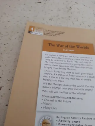 WAR OR THE WORLDS ESO4 ACTIVITY