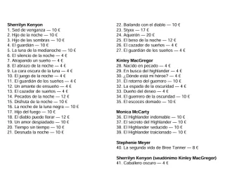 Saga Cazadores Oscuros Sherrilyn Kenyon (39 libros