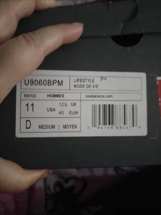 Zapatillas New Balance Negras