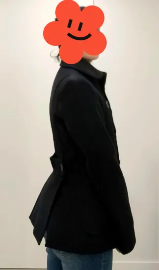 Abrigo Trenca Thomas Burberry Negro Mujer