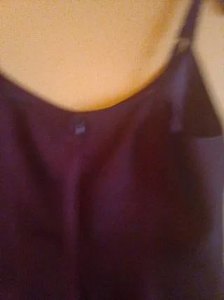 Vestido elegante morado talla M