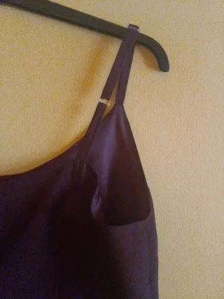 Vestido elegante morado talla M