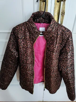 Chaqueta Estampada Animal Print