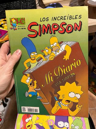 Tebeos ole simpson y super humor