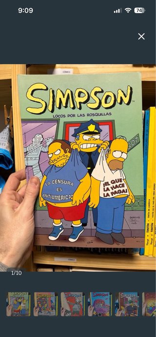 Tebeos ole simpson y super humor