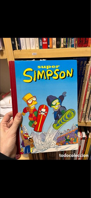 Tebeos ole simpson y super humor