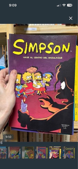 Tebeos ole simpson y super humor