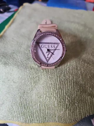 Reloj Guess Mujer Original Plata