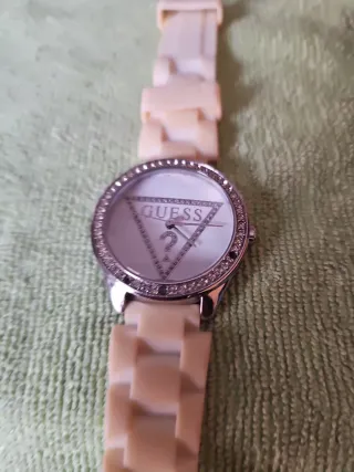 Reloj Guess Mujer Original Plata