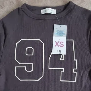 Camiseta manga larga Primark nueva con etiqueta XS
