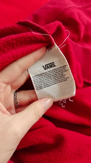 Sudadera Vans Roja