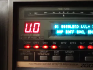 Pedalera Zoom 8080 - Guitarra