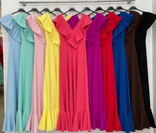 Bata Rociera, vestido flamenco