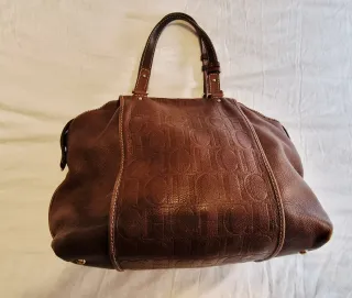 Bolso Carolina Herrera Marrón Piel tipo Shopping