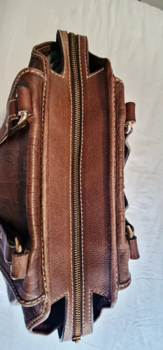 Bolso Carolina Herrera Marrón Piel tipo Shopping
