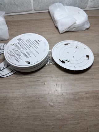 Tres detectores de humo