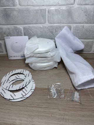 Tres detectores de humo