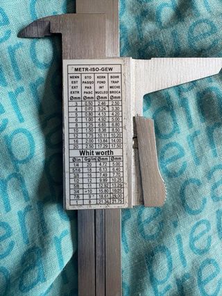 Calibre de precisión inoxidable