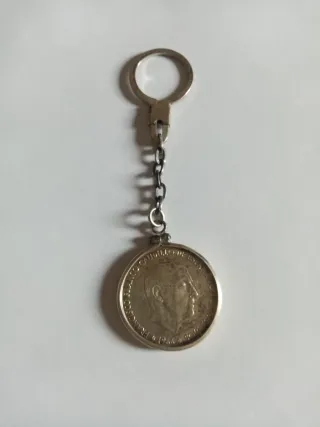 Llavero Moneda Francisco Franco 1966