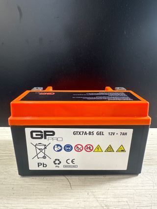 GP-PRO GTX7A-BS - Batería de arranque para scooter