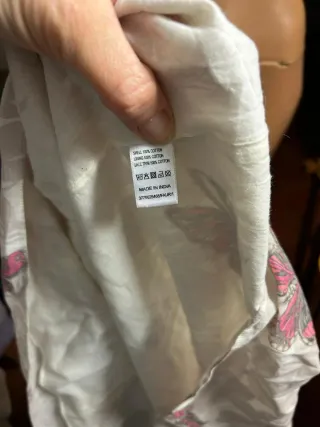 Vestito lungo farfalle