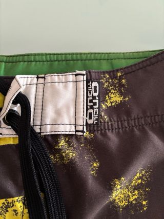 Costume mare O'Neill uomo nero giallo