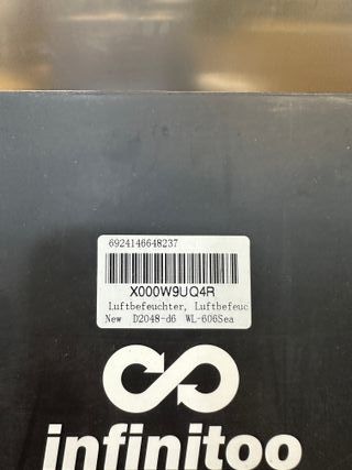 Humidificador Ultrasónico Infinitoo