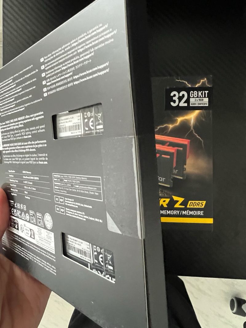 Lexar Thor Z DDR5 32GB Kit RGB afbeelding 3