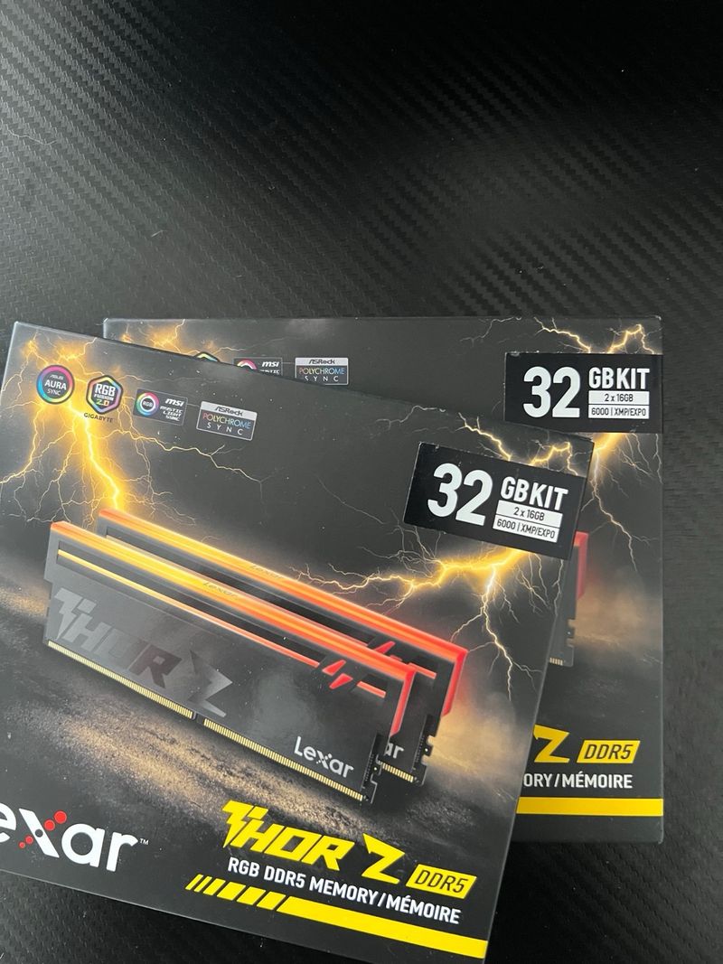 Lexar Thor Z DDR5 32GB Kit RGB afbeelding 4