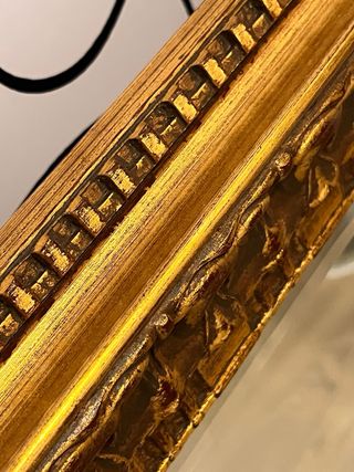 Espejo grande marco dorado clásico vintage 116 cm