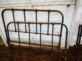 6 Camas Hierro Latón bronce Antiguas años 30's