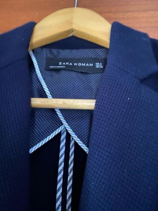 Chaqueta Zara Azul
