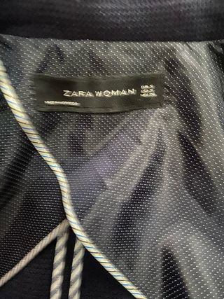 Chaqueta Zara Azul