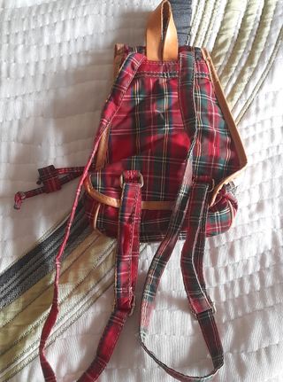 Mochila cuadros escoceses