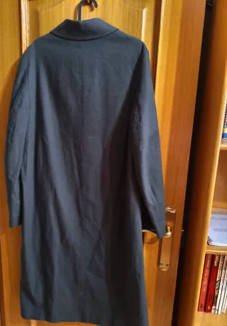 Abrigo Zara Gris Talla S