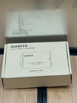 Aluminio Adaptador AV a HDMI de Audio y Video