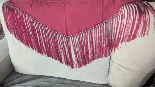 Mantoncillos niña lisos de crespón