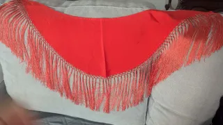 Mantoncillos niña lisos de crespón