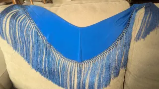 Mantoncillos niña lisos de crespón