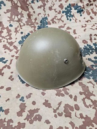 Elmetto M33 tg.57 con sottogola e teschi