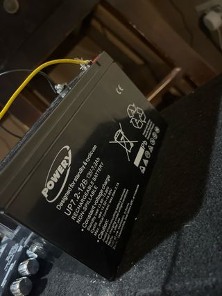 Subwoofer Amplificado Coche Negro