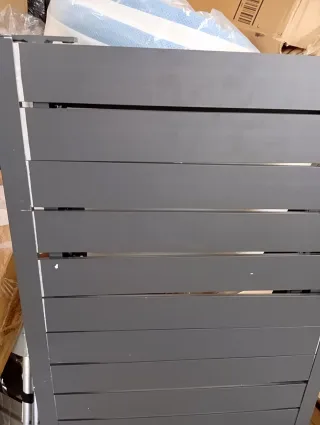 Chicreat - Mesa extensible de aluminio de jardin