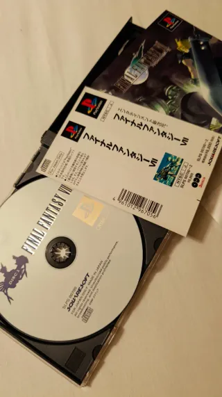 Final Fantasy VII PS1 Edición Japonesa