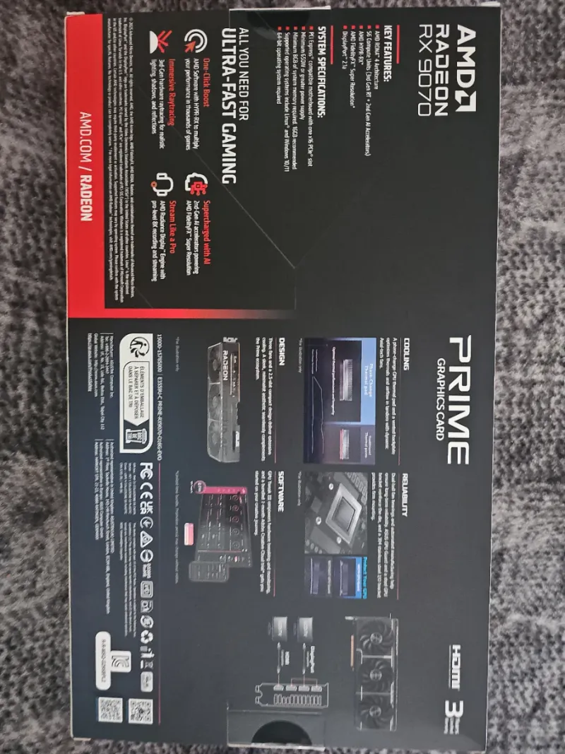 ASUS AMD Radeon RX 9070 16GB afbeelding 2
