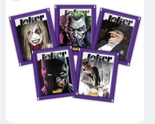 25 Bustine figurine Panini Joker