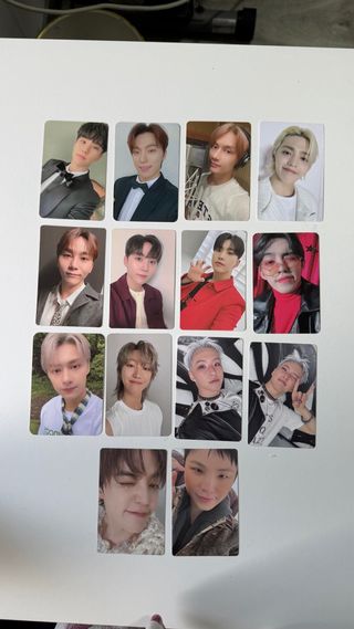 Set photocard Seventeen